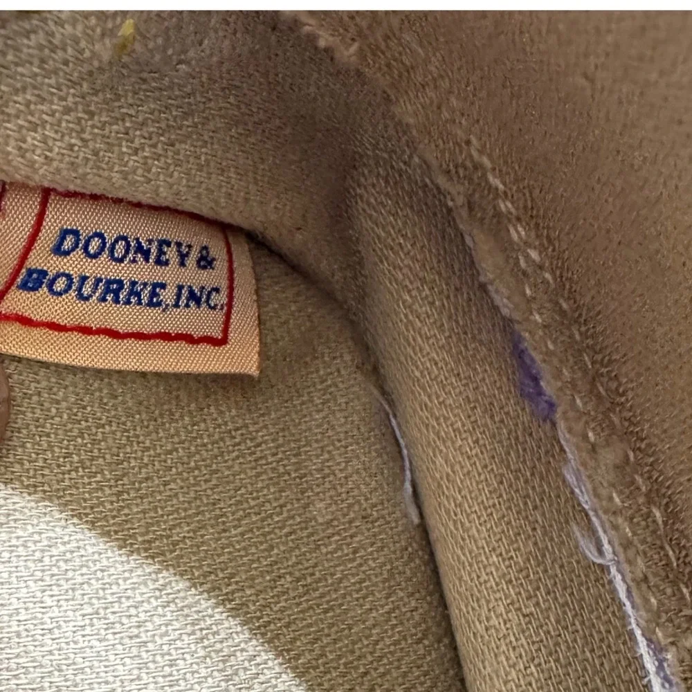 Dooney & Bourke Polka Dot Monogram Flap Wristlet‎ Womens Small Lavender M6371703